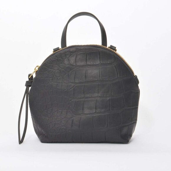 ELEVEN THIRTY Mini Anni Black Leather Crossbody Bag - Picture 9 of 9